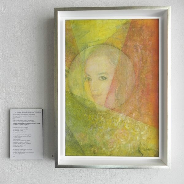 "Ziemeļu princese". 42,5x30,5cm. Pieejams iegādei!