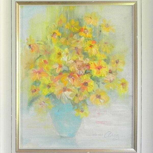 "Rudens puķes". 37x31cm. Pieejams iegādei!