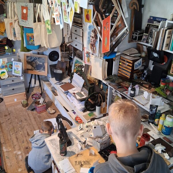 11.04.2026. Two little artists!