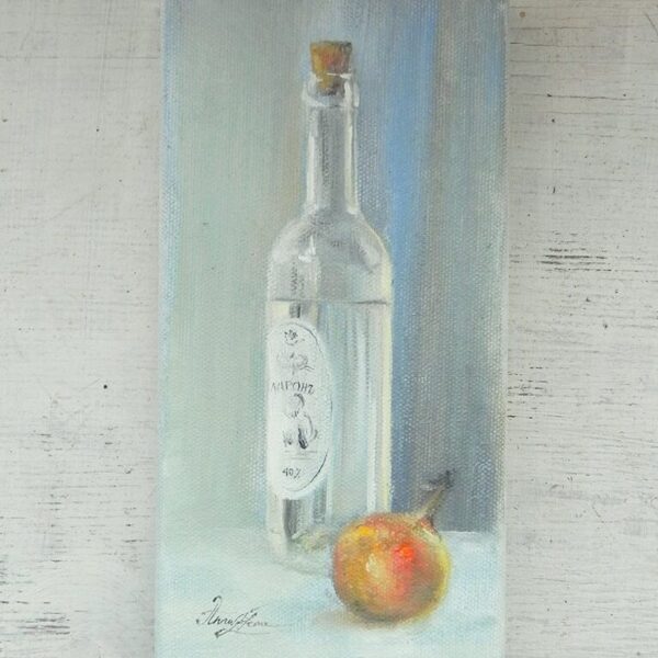 "Still Life 40%". 20x10cm. SOLD!