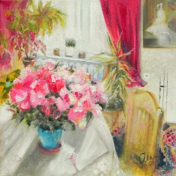 "One sunny day". 30x30cm. Available for purchase!