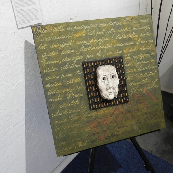 "Empathy". 52,5x52,5cm. Not for sale!