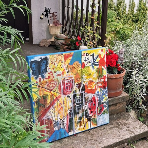 Very first ĶEMERI COMMUNITY FESTIVAL painting "MOSQUITO'25"