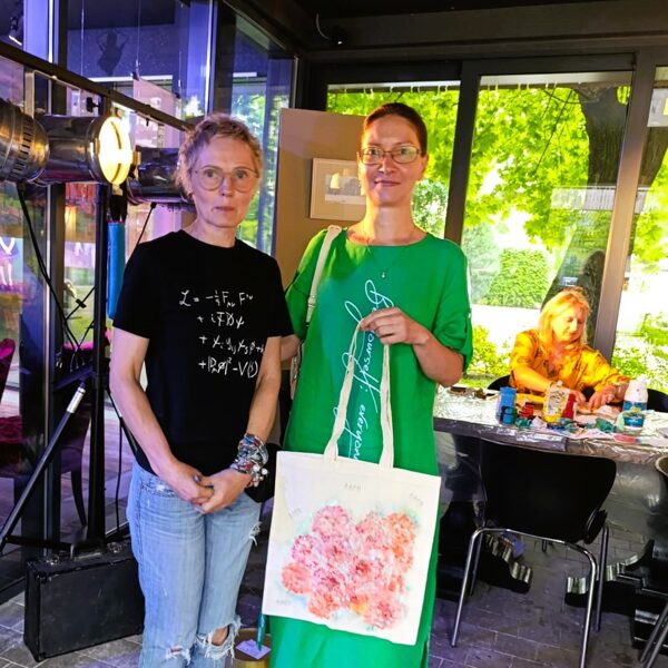 TOTE BAG, painted with me! 23.07.25.
