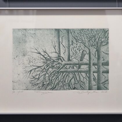 "Diagnosis". Etching. 43,5x31cm. 2016