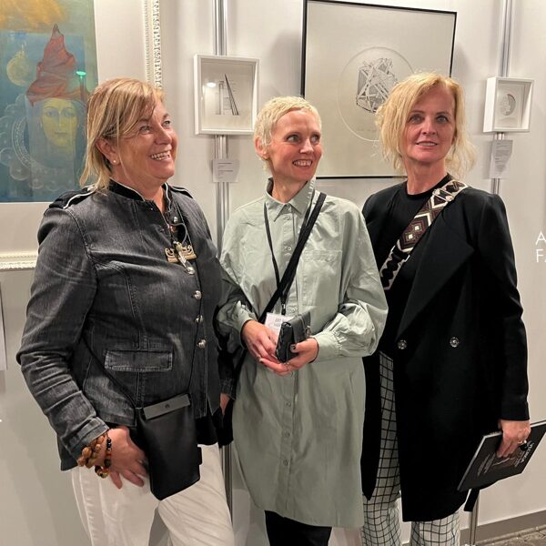 Three ladies-artists!