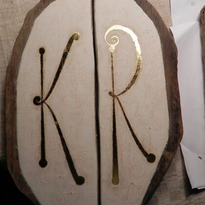 Burtiņu nopulēti un liekais zelts notīrīts