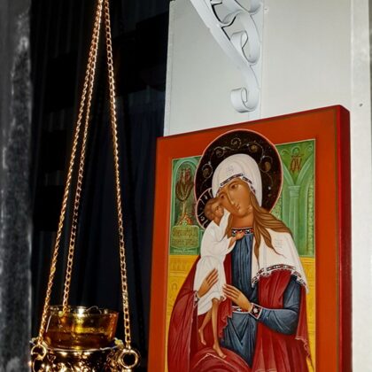 "Seeking of the Lost"Icon of Our Lady