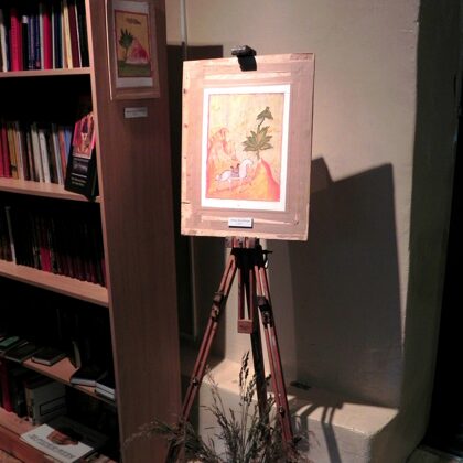 2014 - bērnu grupas dalībnieces darbs studijas Aveart dalībnieku izstādē