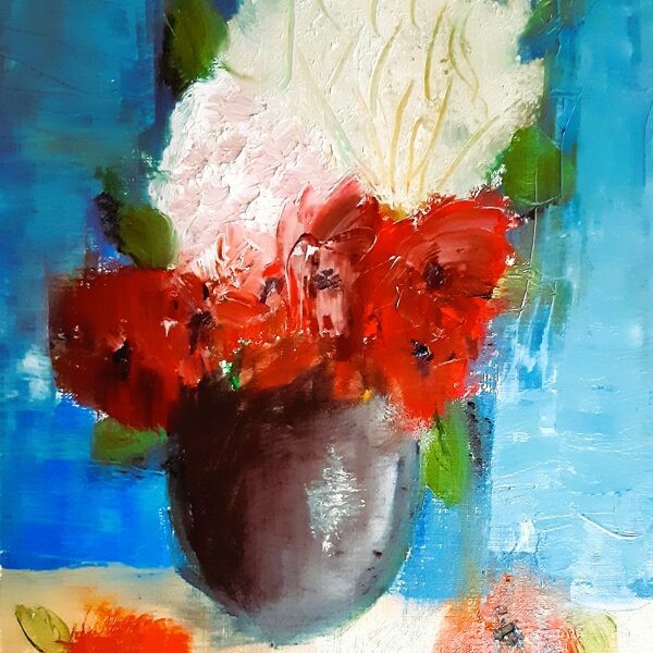 16.03.24. Oil on paper. 