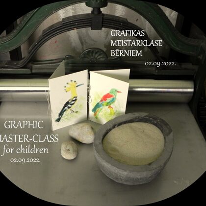 graphic art master-classes for children