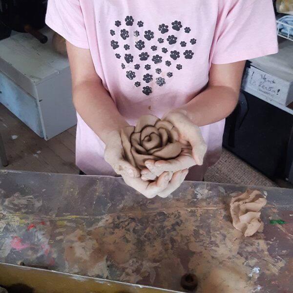 Also, we made a clay! 13.04.2024.