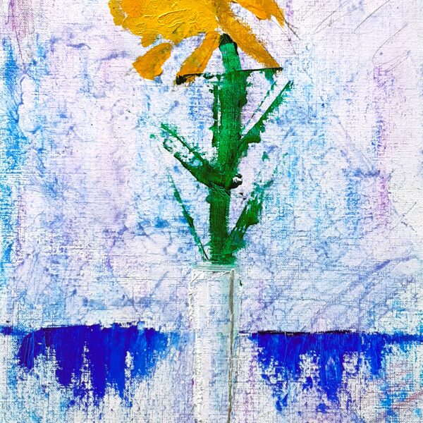 Mixed media on paper. 13.04.2024.