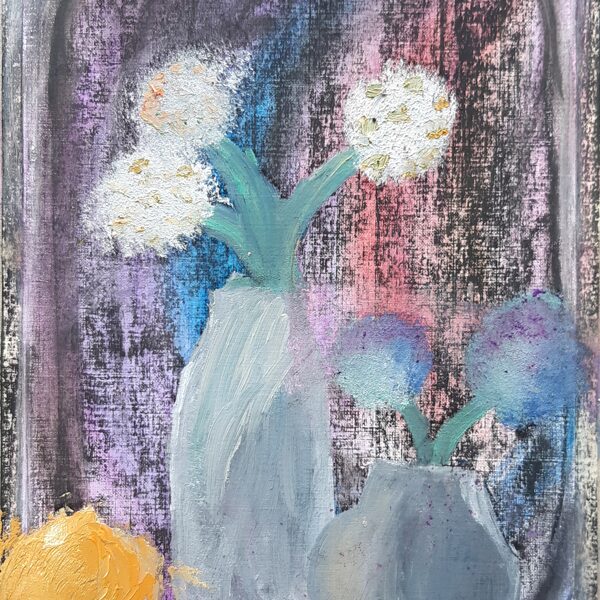 Mixed media on paper. 13.04.2024.