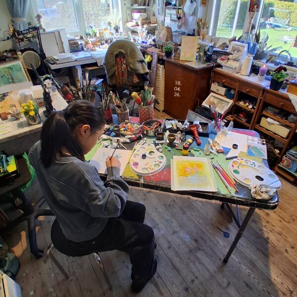 individual painting lesson for children