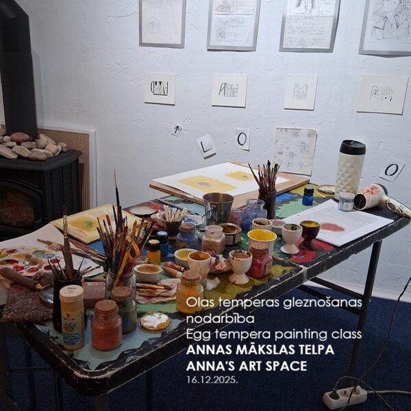 egg tempera painting class for adults