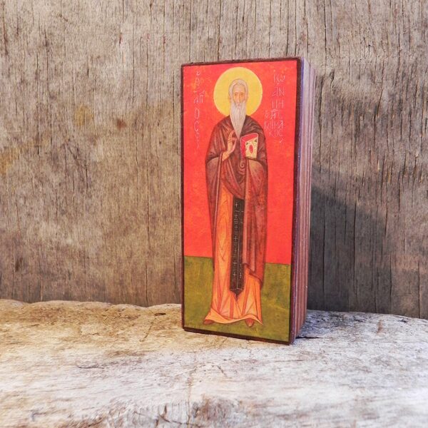 Sv.Jānis Pakāpnieks. 14x6x4cm. 2025