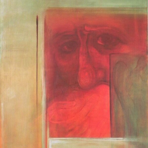 Jautājums Jānis Teologs. 116x89cm. 2016