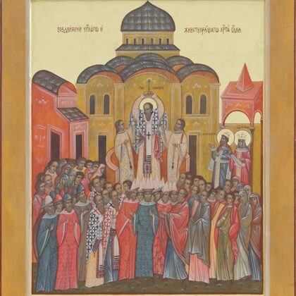 Krusta pacelšana. 50x40cm