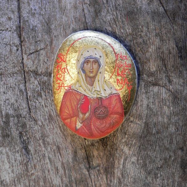 Sv.Marija Magdalēna. 6,5x5cm. 2025