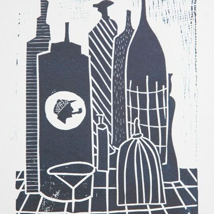 "Elementāri...". Linogriezums. 2008