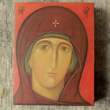 Dievmāte. 23x18cm. 2020