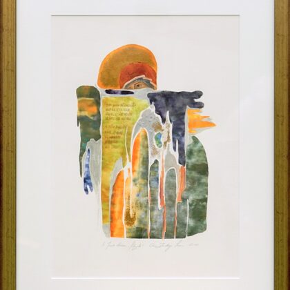 "Salauztā". Jaukta tehnika. 60x43cm. 2010