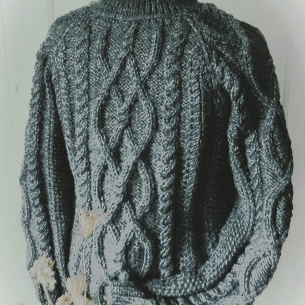 Vīriešu džemperis ar reglāna piedurknēm. 2023