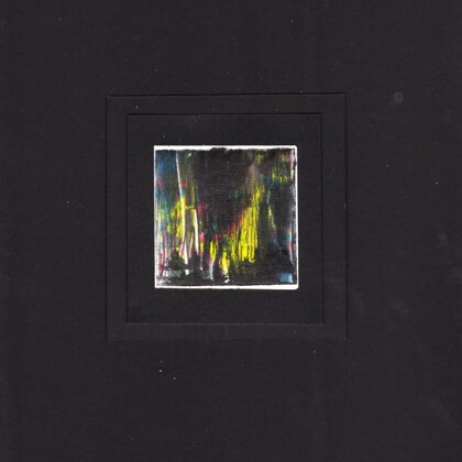 "Aliens". Monotipia. 5x3cm. 2007