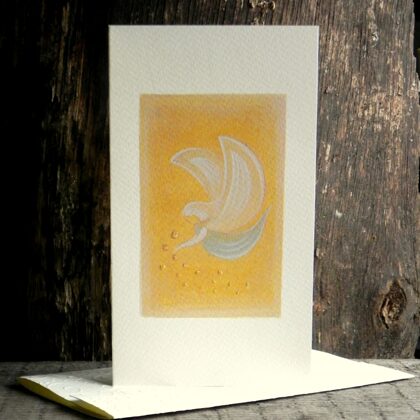 Paper, egg tempera, gold.