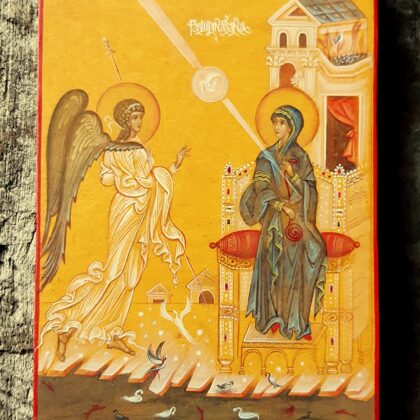 Annunciation. 18x12,5cm. 2020