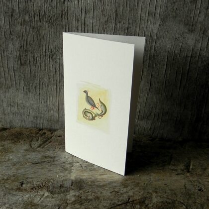 "Ancient". Egg tempera, 2021.