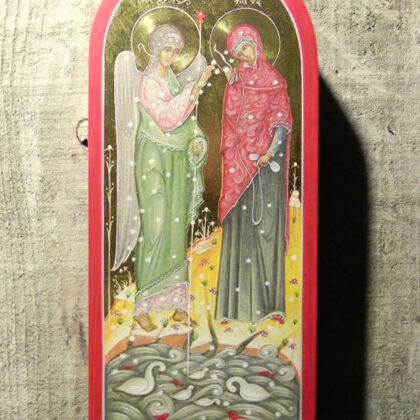 Annunciation. 22x10cm