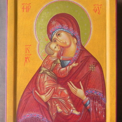 "Vladimir" Icon of Mother of God. 28x21cm