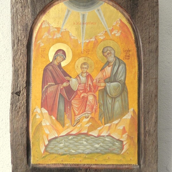 The Holy Family. 44,5x33x4cm. 2024