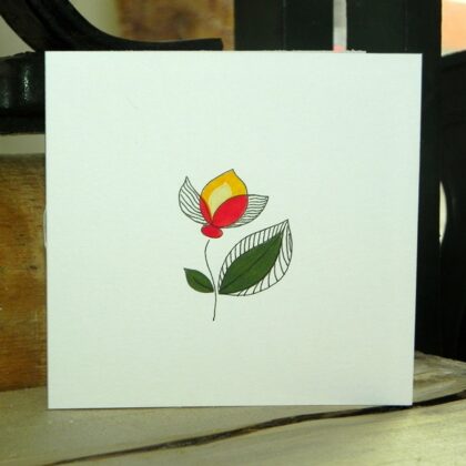 Paper, egg tempera, rapitograph.