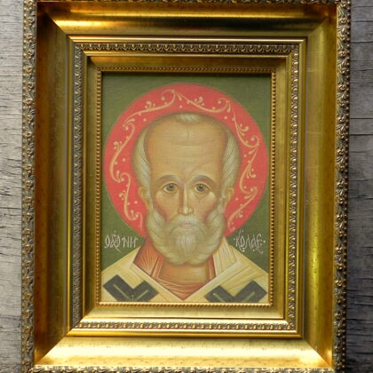 Saint Nicholas. 38x32cm. 2021
