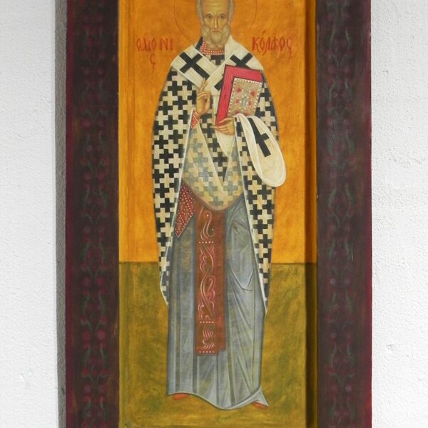 Saint Nicholas. 53x30cm. 2025