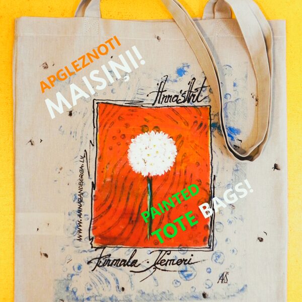HAND PAINTED TOTE BAGS