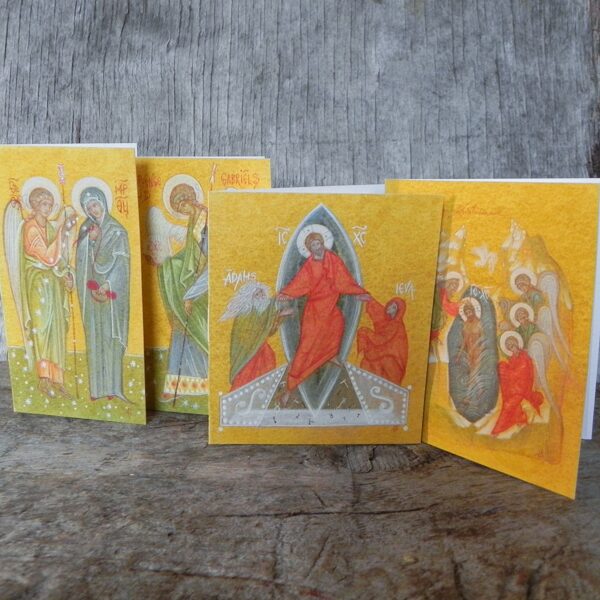 Egg tempera on paper. 2026