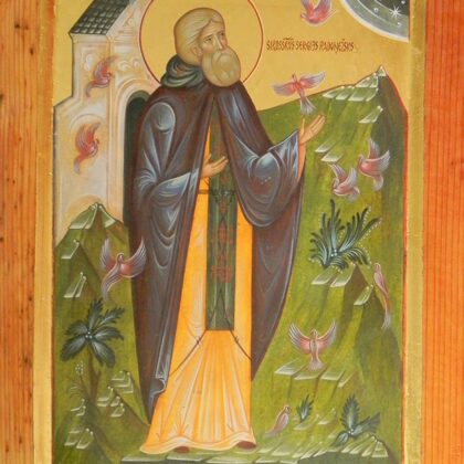 Sv.Radoņežas Sergijs 44,5x33cm