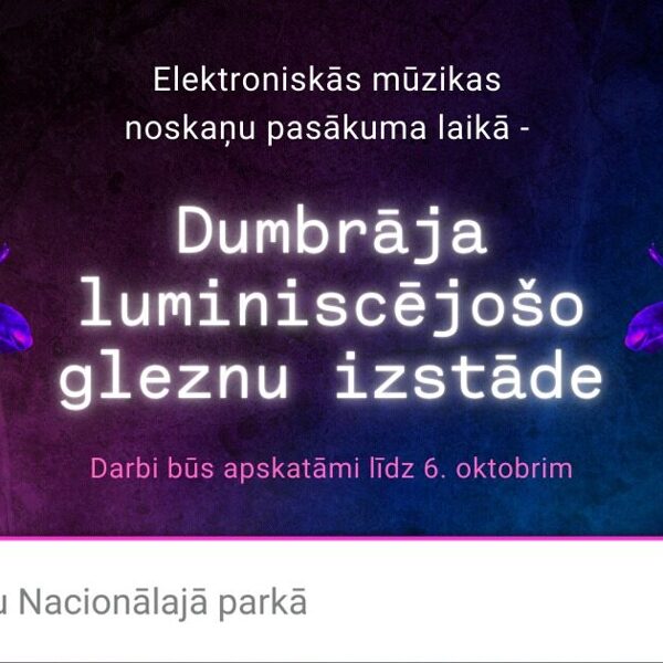 LUMINISCĒJOŠO GLEZNU PROJEKTS 2024