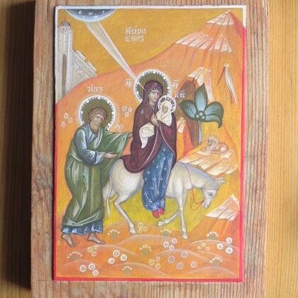 Flight into Egypt 22x16,5cm