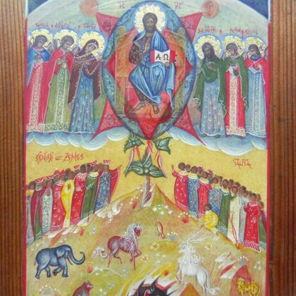 Praise the Lord from the heavens... 22x16,5cm