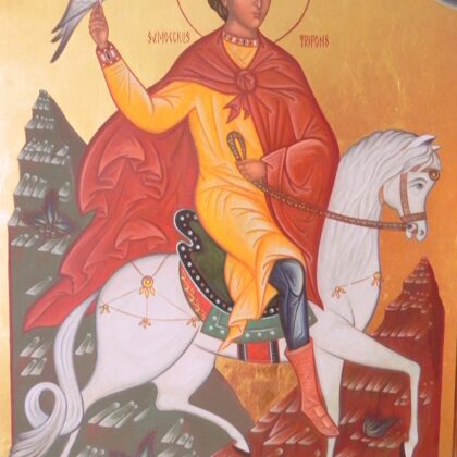 St.Tryphon 44,5x33cm