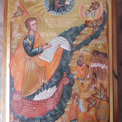 St.Jose de Anchieta, the Apostle of Brasil 44,5x33cm