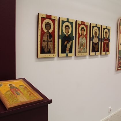 Exhibition in New Valaam monastery, Finland 2019-2020