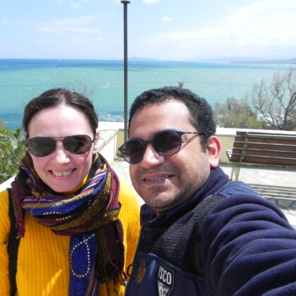 Ar koptu mākslinieku Mina Malak Mikhaeel