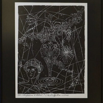 "Senā". Linogriezums. 2008