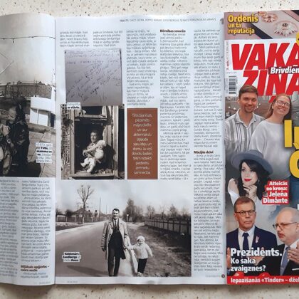 "Vakara ziņas". 28.04.2023. #17/18(894/895). My interview about dad.